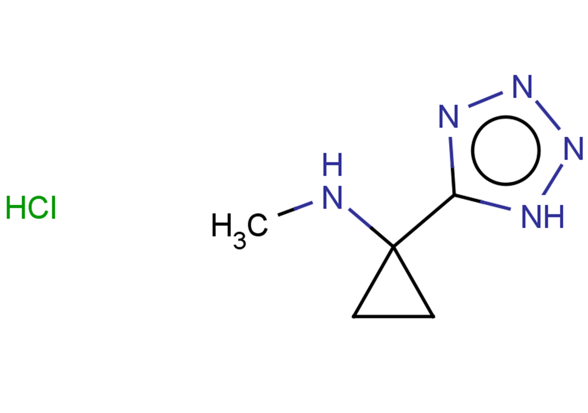N-methyl-1-(1H-1,2,3,4-tetrazol-5-yl)cyclopropan-1-amine hydrochloride