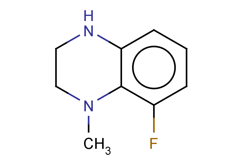 8-fluoro-1-methyl-1,2,3,4-tetrahydroquinoxaline