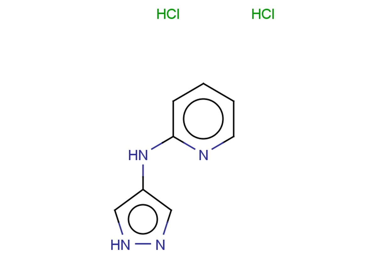 N-(1H-pyrazol-4-yl)pyridin-2-amine dihydrochloride