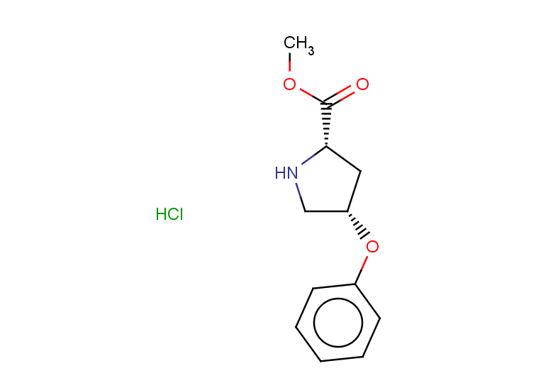 methyl (2S,4S)-4-phenoxypyrrolidine-2-carboxylate hydrochloride