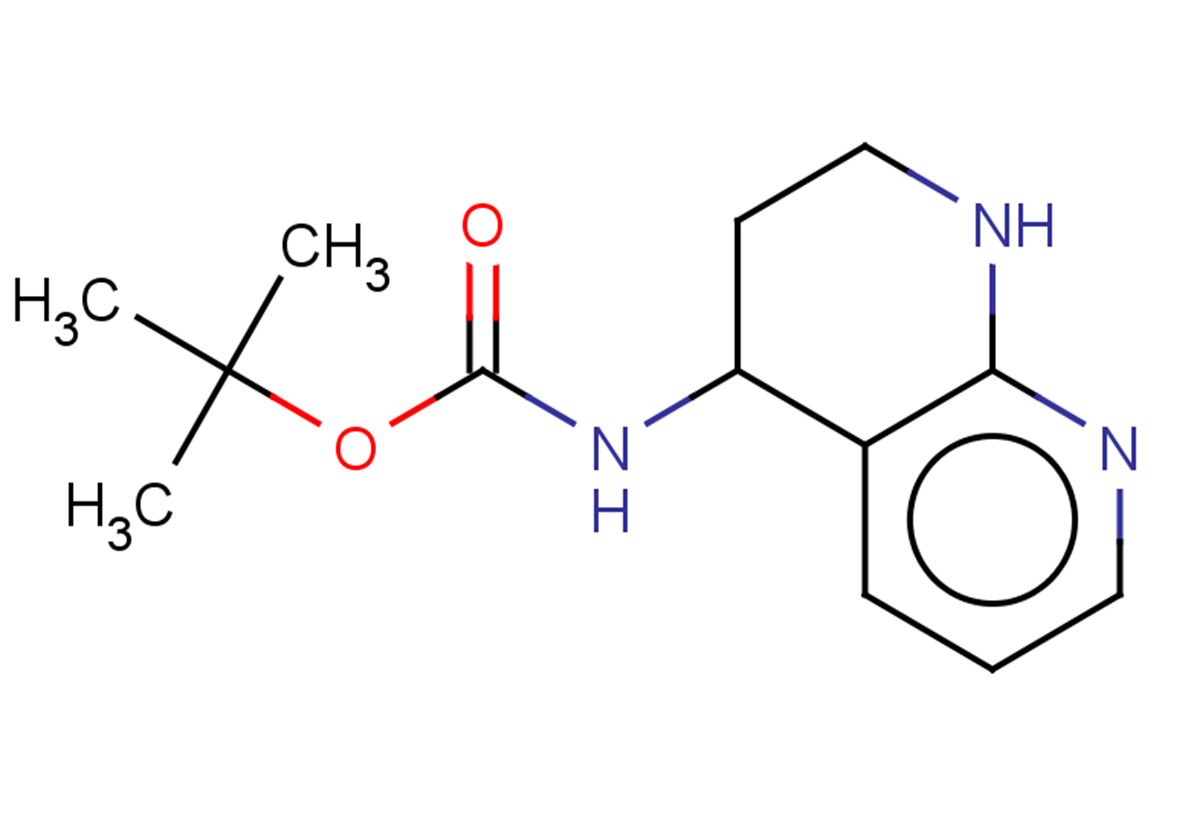 tert-butyl N-(1,2,3,4-tetrahydro-1,8-naphthyridin-4-yl)carbamate