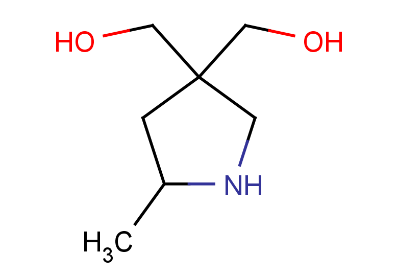 [3-(hydroxymethyl)-5-methylpyrrolidin-3-yl]methanol
