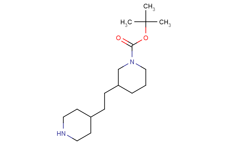 tert-butyl 3-[2-(piperidin-4-yl)ethyl]piperidine-1-carboxylate