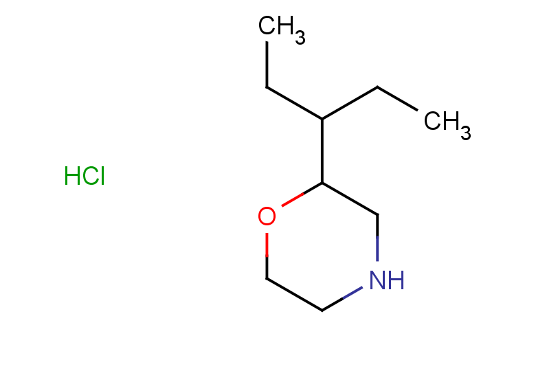 2-(pentan-3-yl)morpholine hydrochloride