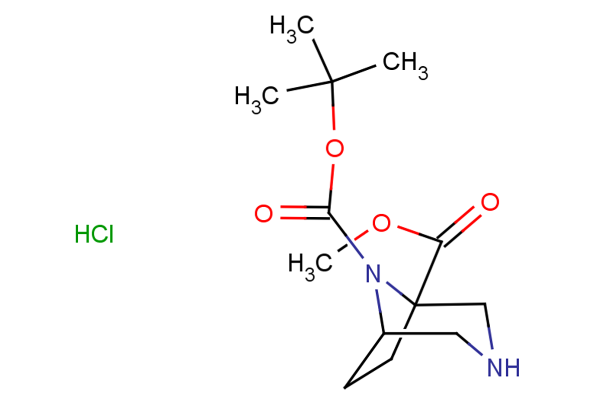 8-tert-butyl 1-methyl 3,8-diazabicyclo[3.2.1]octane-1,8-dicarboxylate hydrochloride