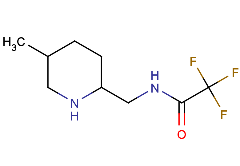 2,2,2-trifluoro-N-[(5-methylpiperidin-2-yl)methyl]acetamide, Mixture of diastereomers