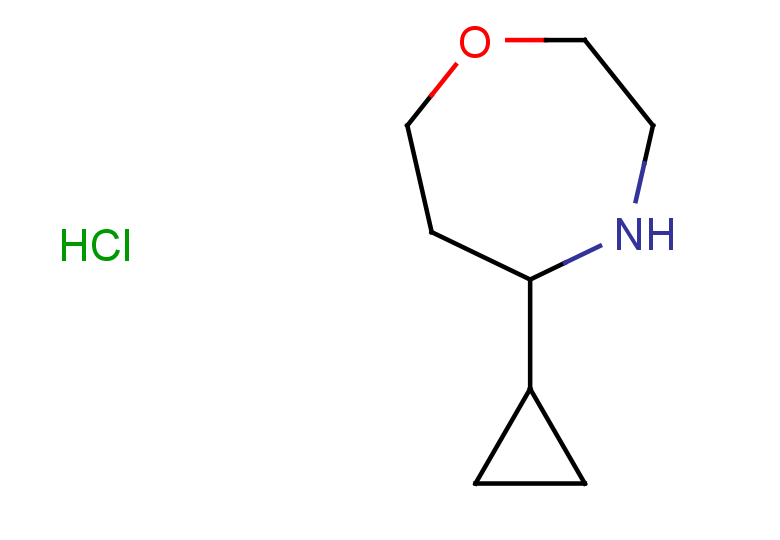 5-cyclopropyl-1,4-oxazepane hydrochloride