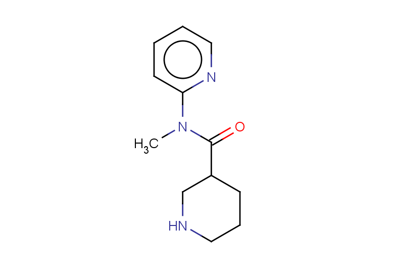 N-methyl-N-(pyridin-2-yl)piperidine-3-carboxamide