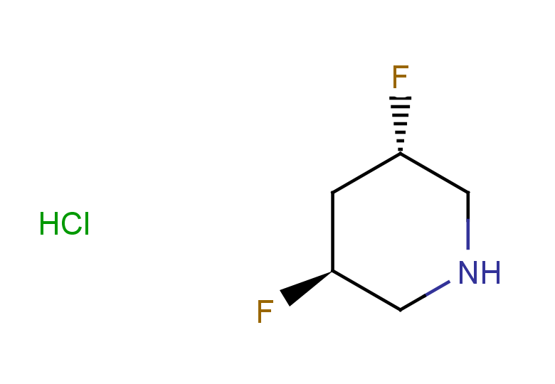 (3S,5S)-3,5-difluoropiperidine hydrochloride, trans