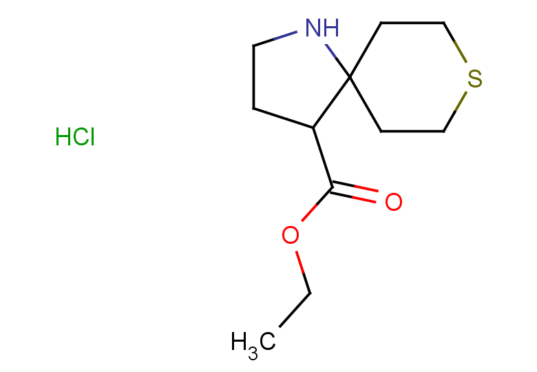 ethyl 8-thia-1-azaspiro[4.5]decane-4-carboxylate hydrochloride