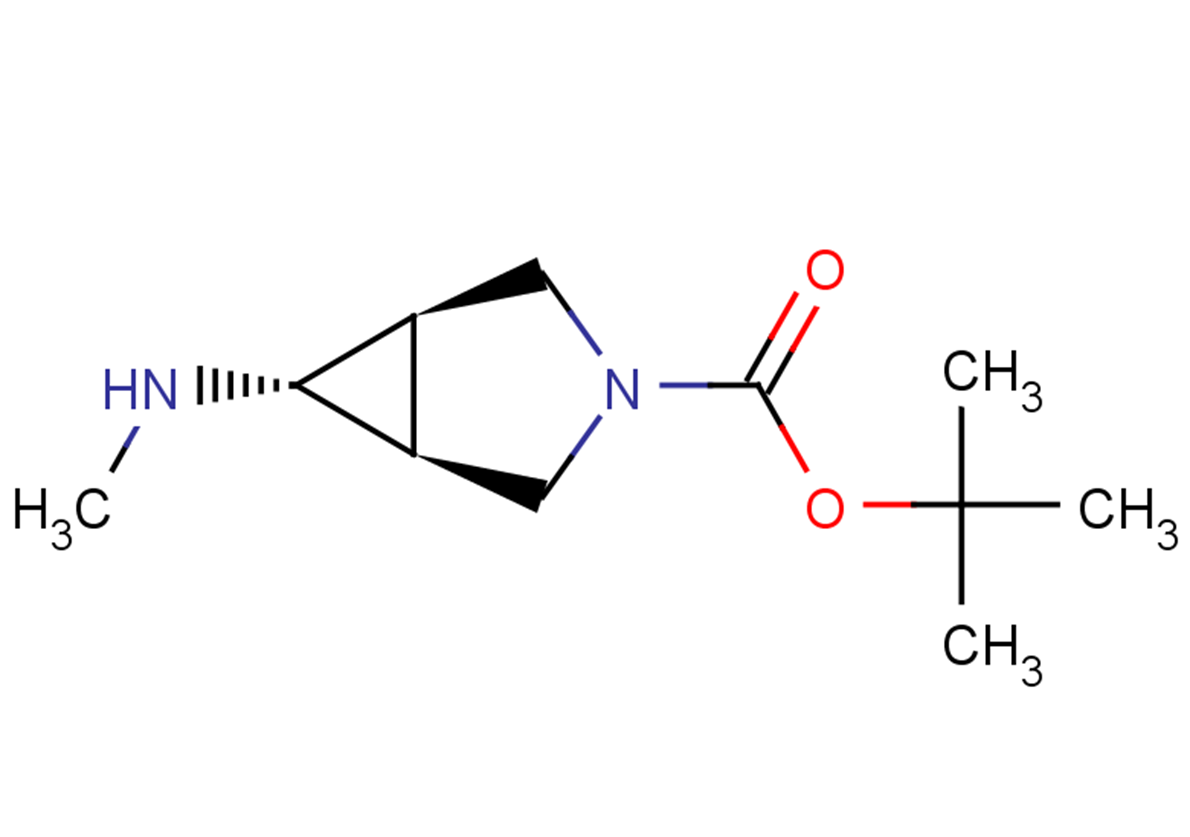 rac-tert-butyl (1R,5S,6R)-6-(methylamino)-3-azabicyclo[3.1.0]hexane-3-carboxylate