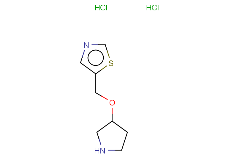 5-[(pyrrolidin-3-yloxy)methyl]-1,3-thiazole dihydrochloride