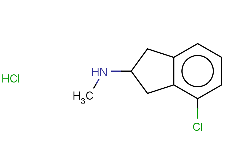 4-chloro-N-methyl-2,3-dihydro-1H-inden-2-amine hydrochloride
