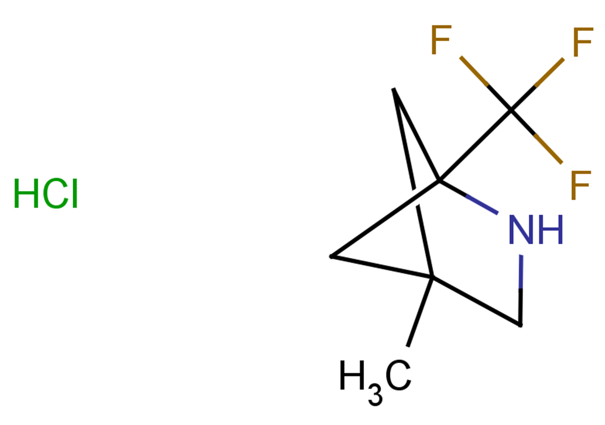4-methyl-1-(trifluoromethyl)-2-azabicyclo[2.1.1]hexane hydrochloride