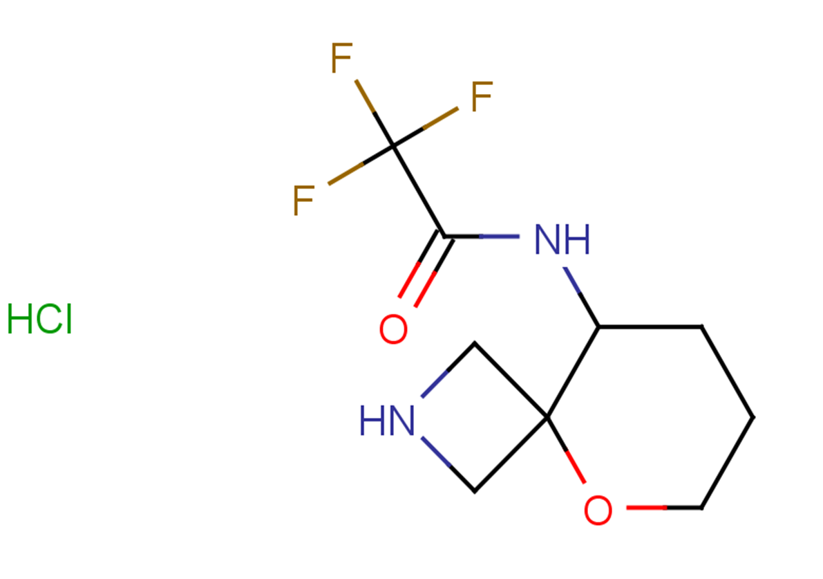 2,2,2-trifluoro-N-{5-oxa-2-azaspiro[3.5]nonan-9-yl}acetamide hydrochloride