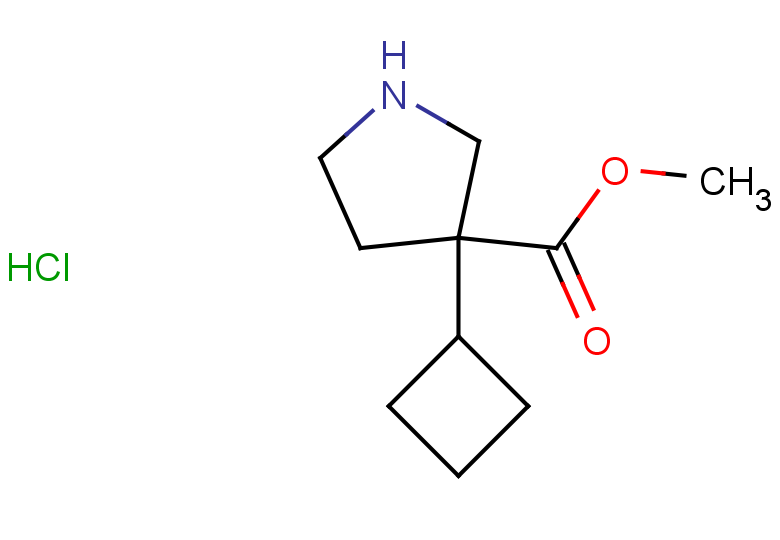 methyl 3-cyclobutylpyrrolidine-3-carboxylate hydrochloride