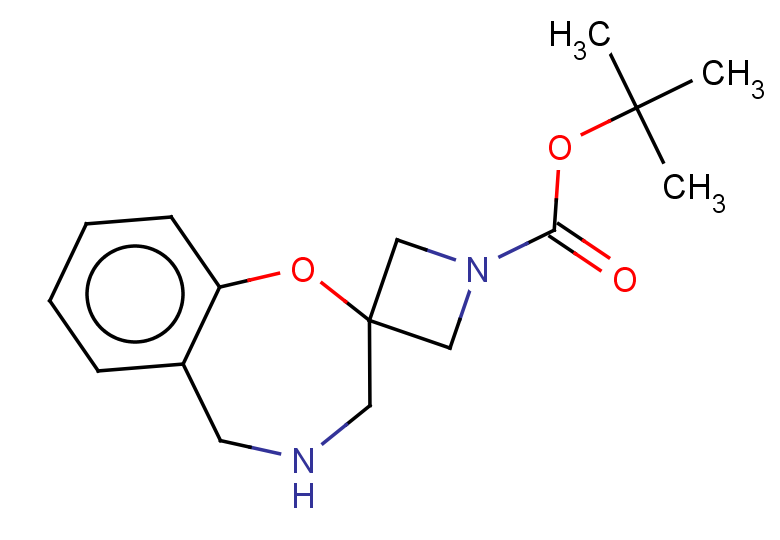 tert-butyl 4',5'-dihydro-3'H-spiro[azetidine-3,2'-[1,4]benzoxazepine]-1-carboxylate