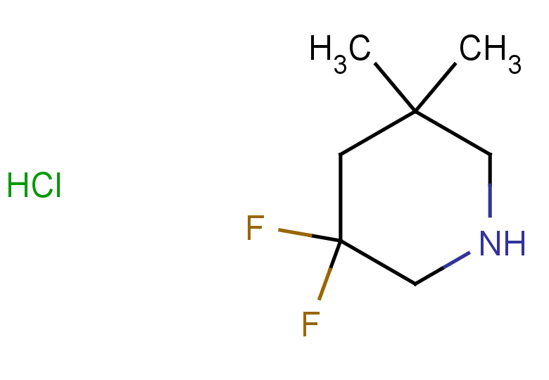 3,3-difluoro-5,5-dimethylpiperidine hydrochloride