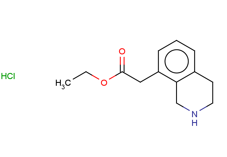 ethyl 2-(1,2,3,4-tetrahydroisoquinolin-8-yl)acetate hydrochloride