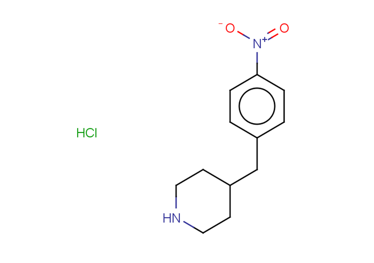 4-[(4-nitrophenyl)methyl]piperidine hydrochloride