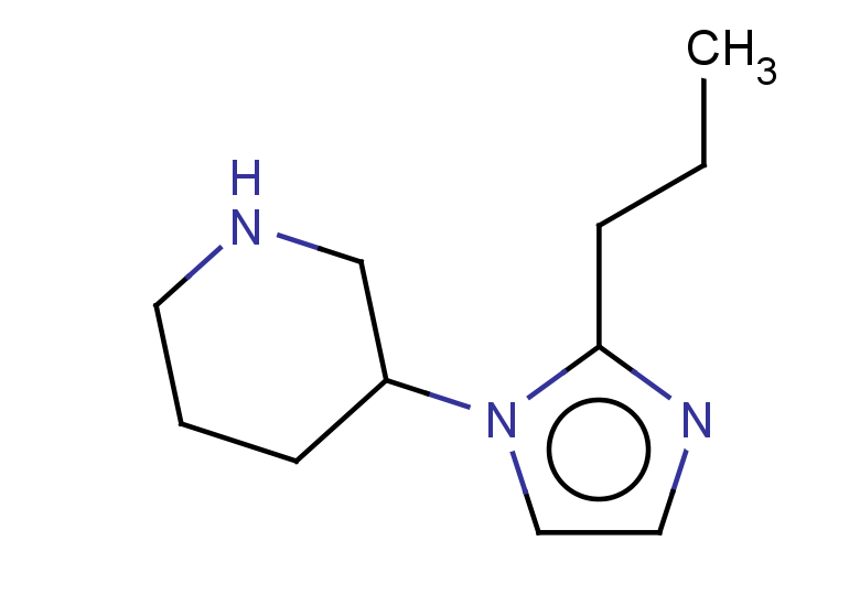 3-(2-propyl-1H-imidazol-1-yl)piperidine