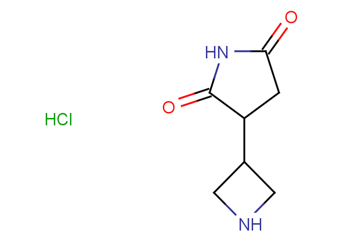 3-(azetidin-3-yl)pyrrolidine-2,5-dione hydrochloride