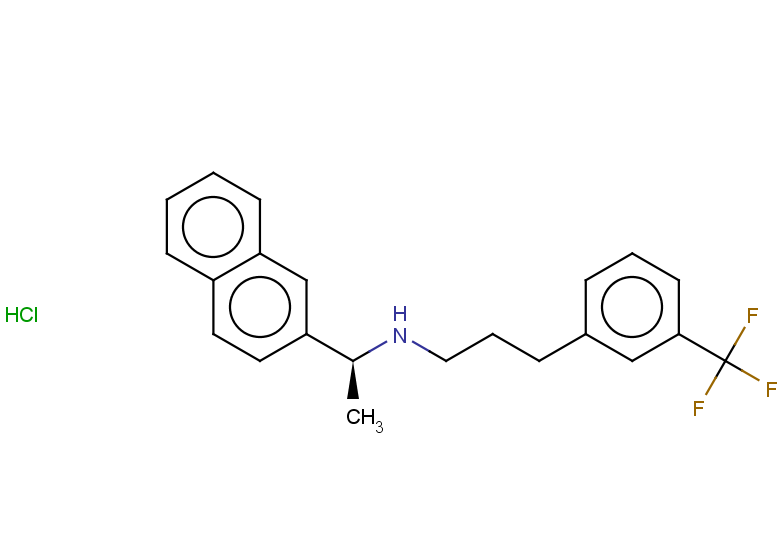[(1S)-1-(naphthalen-2-yl)ethyl]({3-[3-(trifluoromethyl)phenyl]propyl})amine hydrochloride