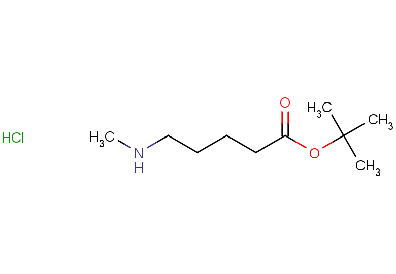 tert-butyl 5-(methylamino)pentanoate hydrochloride