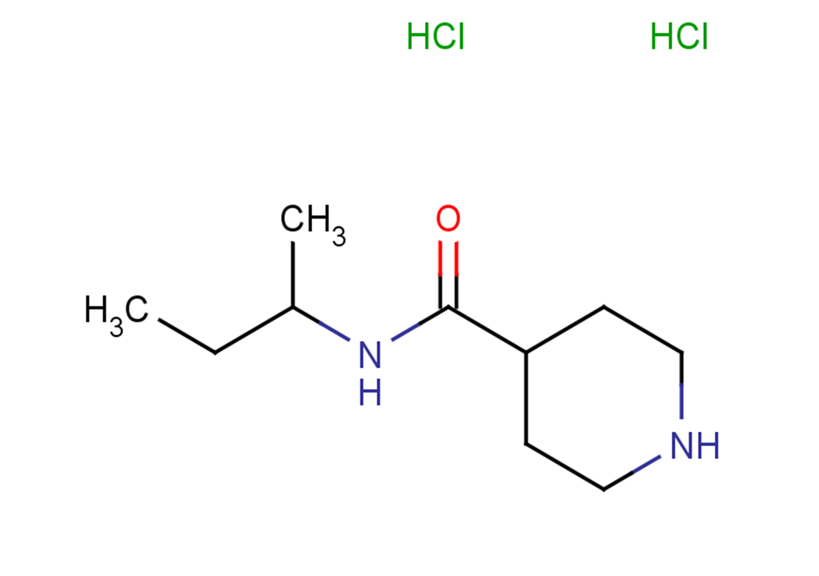 N-(butan-2-yl)piperidine-4-carboxamide dihydrochloride