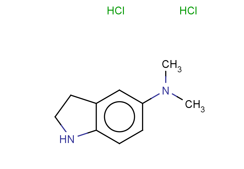 N,N-dimethyl-2,3-dihydro-1H-indol-5-amine dihydrochloride