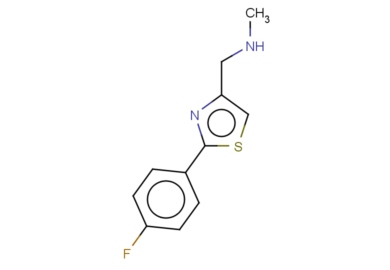 {[2-(4-fluorophenyl)-1,3-thiazol-4-yl]methyl}(methyl)amine