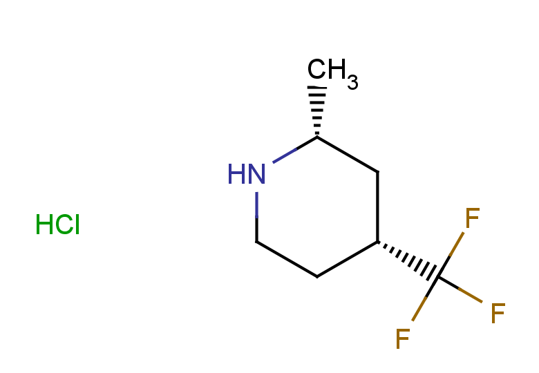rac-(2R,4R)-2-methyl-4-(trifluoromethyl)piperidine hydrochloride, cis