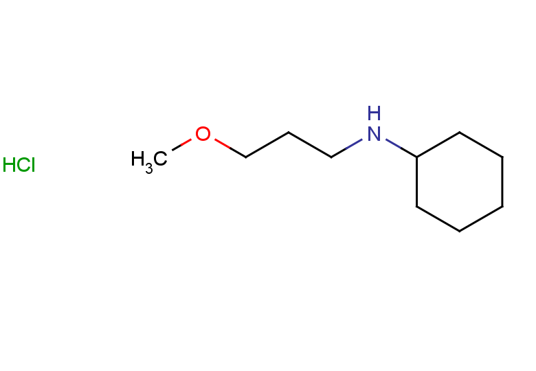 N-(3-methoxypropyl)cyclohexanamine hydrochloride
