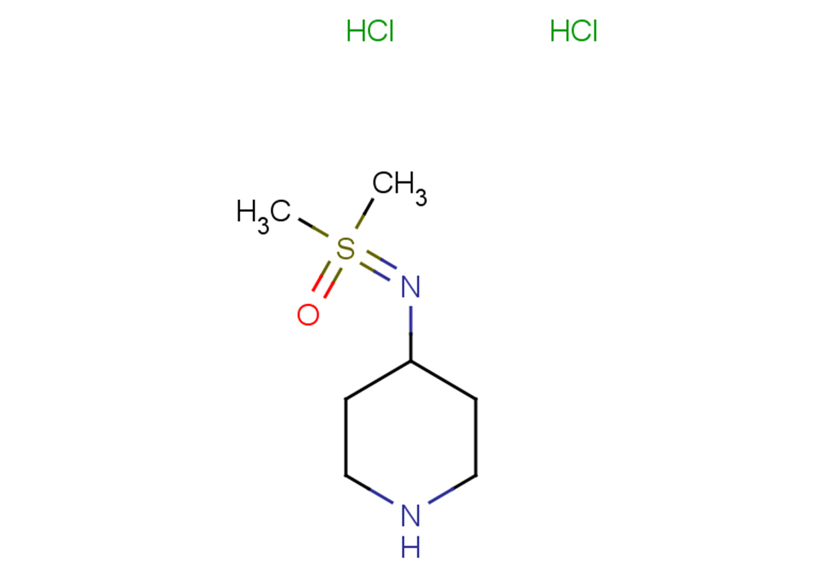 dimethyl[(piperidin-4-yl)imino]-lambda6-sulfanone dihydrochloride