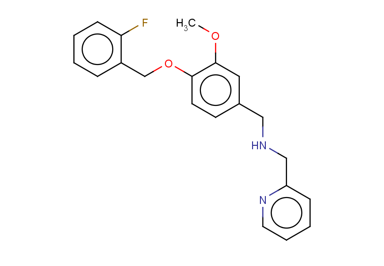 ({4-[(2-fluorophenyl)methoxy]-3-methoxyphenyl}methyl)[(pyridin-2-yl)methyl]amine