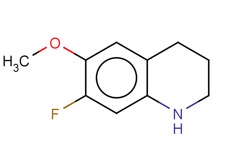 7-fluoro-6-methoxy-1,2,3,4-tetrahydroquinoline