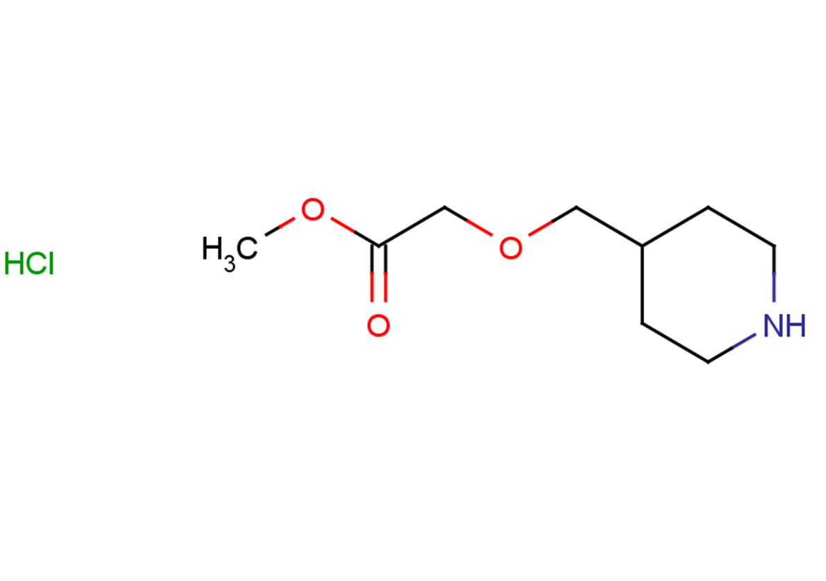 methyl 2-[(piperidin-4-yl)methoxy]acetate hydrochloride