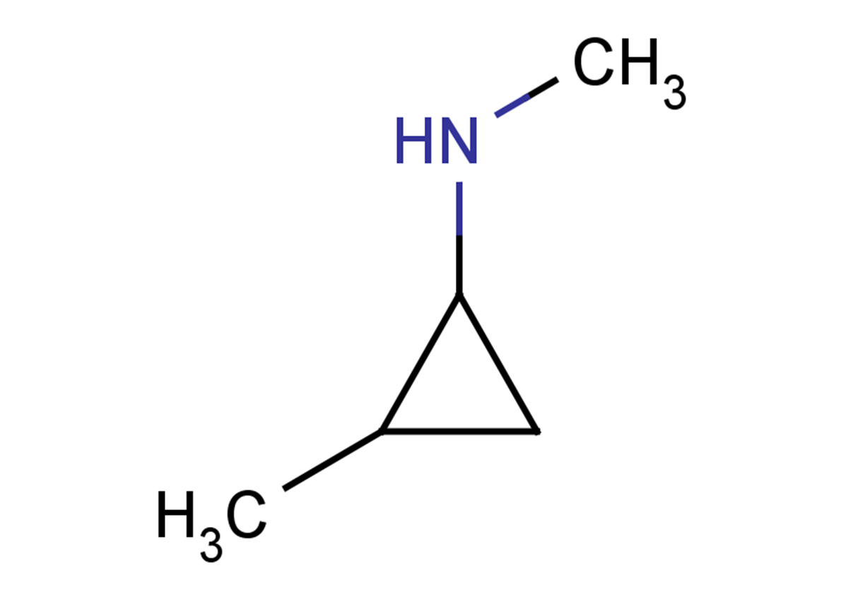 N,2-dimethylcyclopropan-1-amine, Mixture of diastereomers