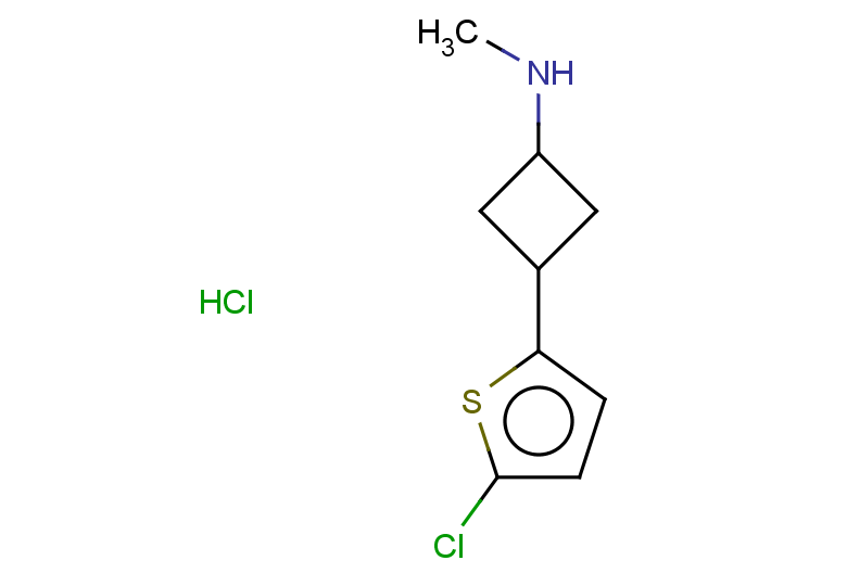 3-(5-chlorothiophen-2-yl)-N-methylcyclobutan-1-amine hydrochloride, Mixture of diastereomers