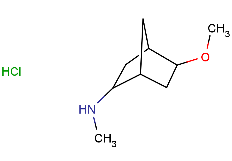 5-methoxy-N-methylbicyclo[2.2.1]heptan-2-amine hydrochloride, Mixture of diastereomers