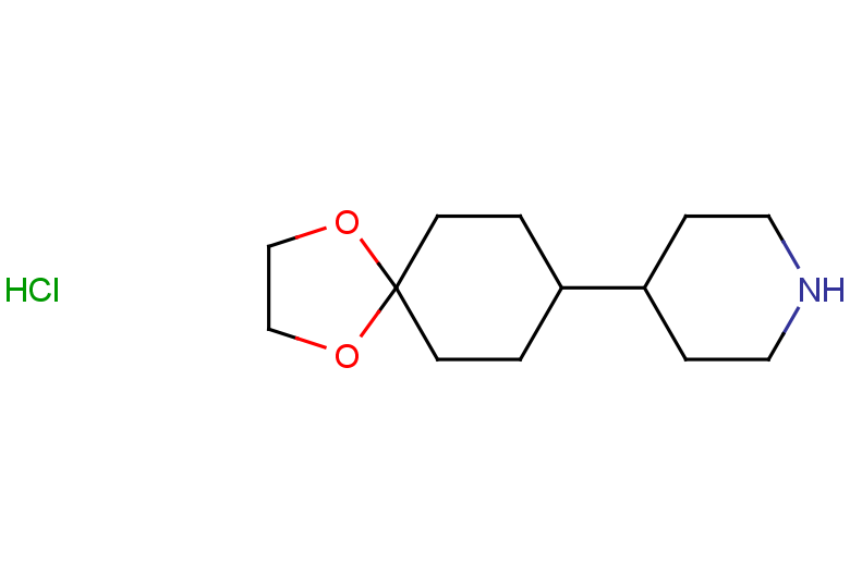 4-{1,4-dioxaspiro[4.5]decan-8-yl}piperidine hydrochloride