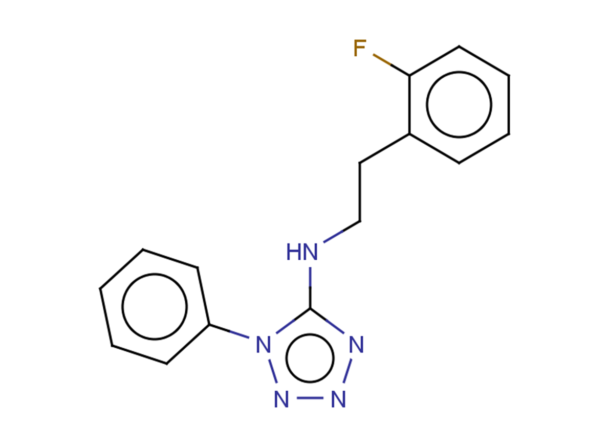 N-[2-(2-fluorophenyl)ethyl]-1-phenyl-1H-1,2,3,4-tetrazol-5-amine