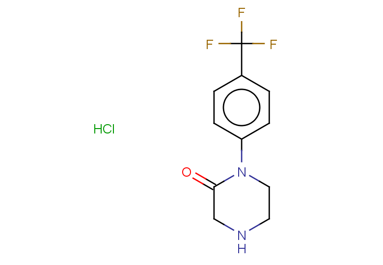 1-[4-(trifluoromethyl)phenyl]piperazin-2-one hydrochloride
