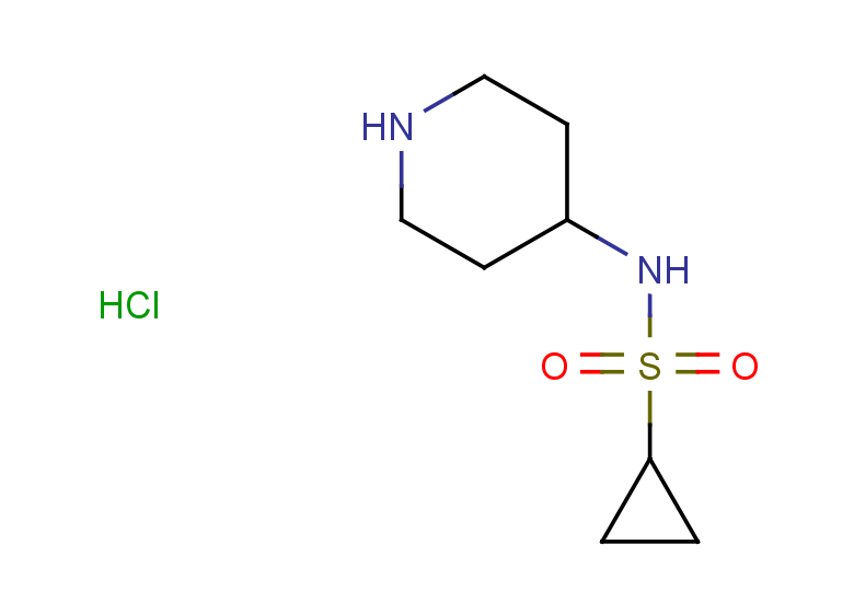 N-(piperidin-4-yl)cyclopropanesulfonamide hydrochloride