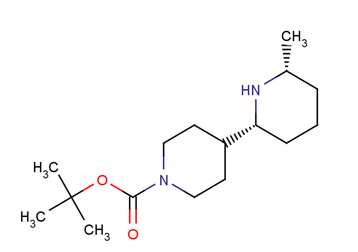 rac-tert-butyl 4-[(2R,6R)-6-methylpiperidin-2-yl]piperidine-1-carboxylate, cis