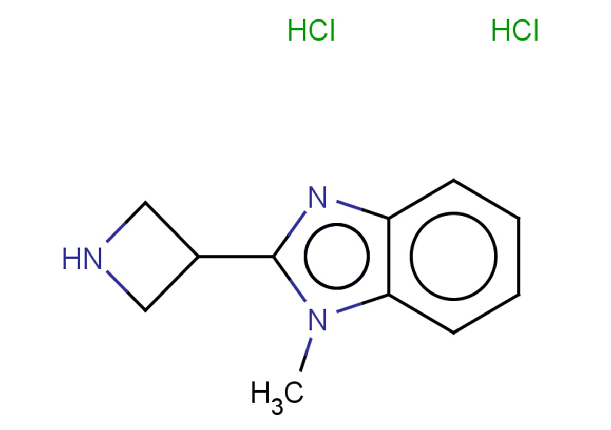 2-(azetidin-3-yl)-1-methyl-1H-1,3-benzodiazole dihydrochloride