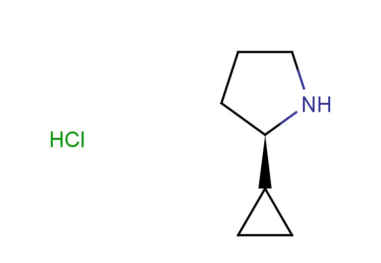(2R)-2-cyclopropylpyrrolidine hydrochloride