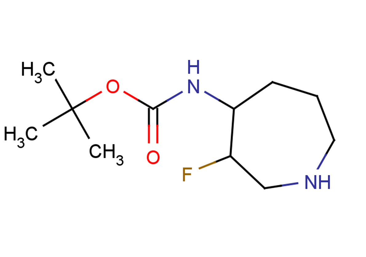 tert-butyl N-(3-fluoroazepan-4-yl)carbamate