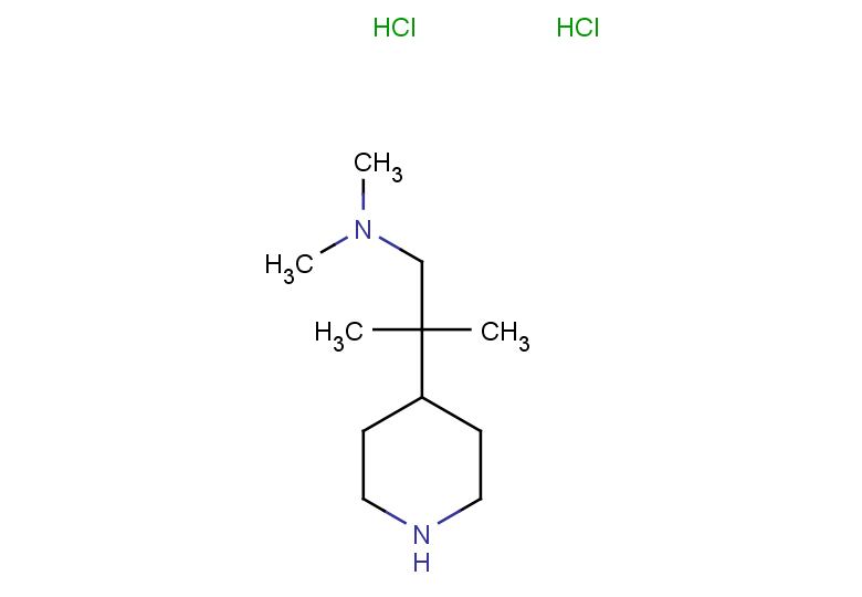 dimethyl[2-methyl-2-(piperidin-4-yl)propyl]amine dihydrochloride