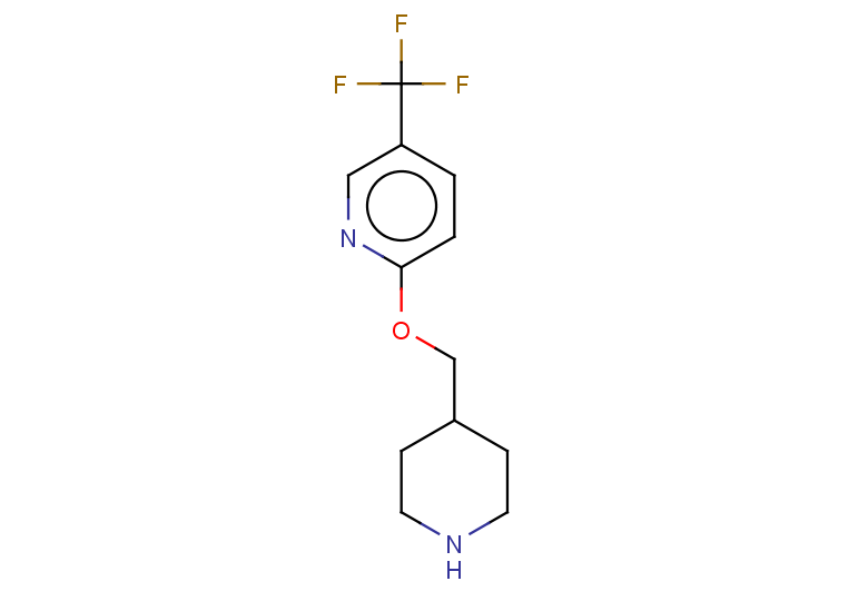 2-(PIPERIDIN-4-YLMETHOXY)-5-(TRIFLUOROMETHYL)PYRIDINE